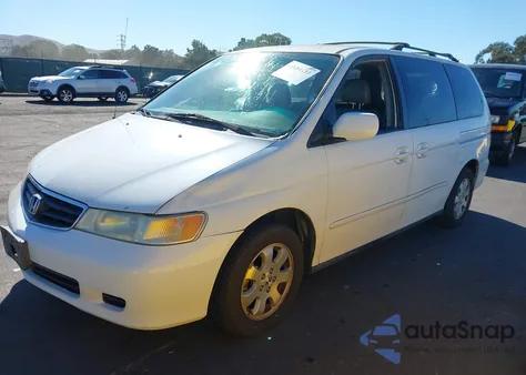 2003 Honda Odyssey Ex-L z USA, uszkodzony, nr VIN 5FNRL18073B136320